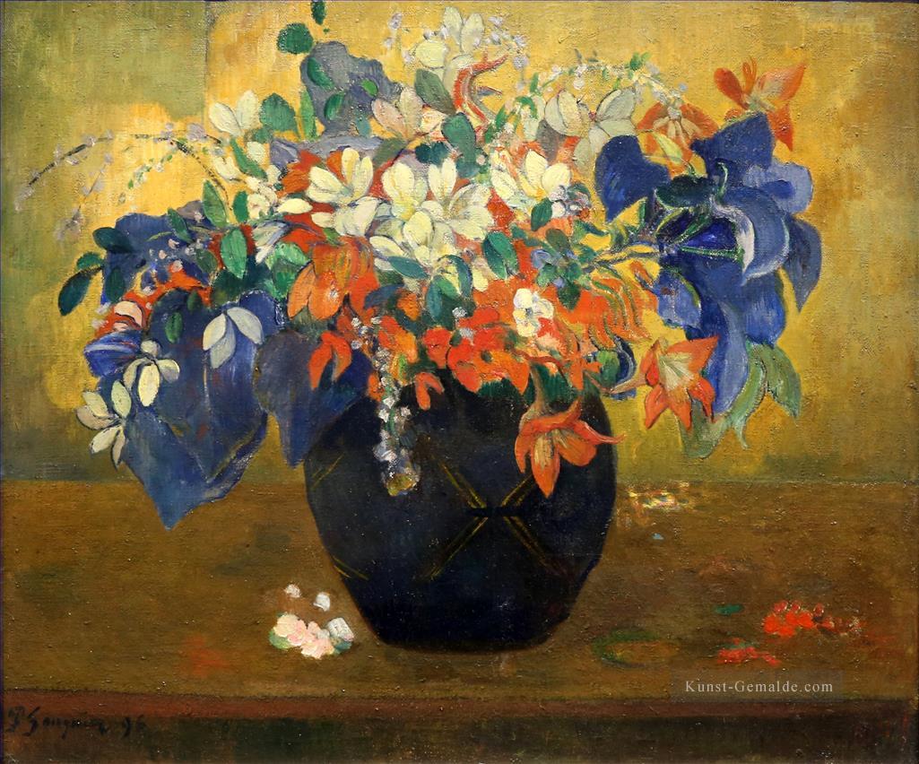 Blumenstrauß von Blumen Beitrag Impressionismus Primitivismus Paul Gauguin Ölgemälde